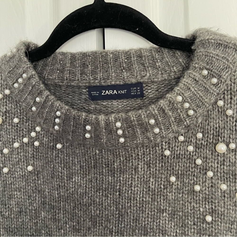Zara Cropped Sweater - Picture 4 of 4